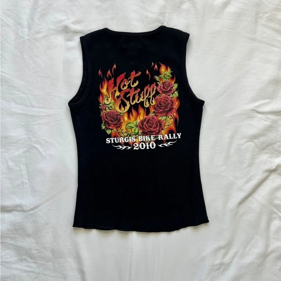 2010 Sturgis Bike Week Hot Stuff Tank Top - Picture 3 of 7